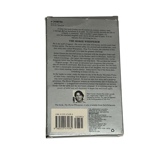 The Horse Whisperer Audiobook 4 Cassette Set By Nicholas Evans - Picture 2 of 2